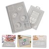TEHAUX 2pcs Bead Design Board for Jewelry Making Groove Bead
