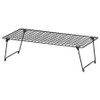 IKEA GREJIG SHOE RACK STORAGE, STEEL Gray 22 7/8x10 5/8", 403.298.