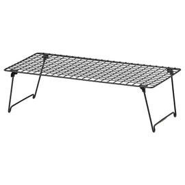 IKEA GREJIG SHOE RACK STORAGE, STEEL Gray 22 7/8x10 5/8", 403.298.