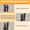 Barn Door Lock,180 Degree Flip Barn Door Locks and Gate