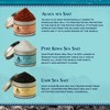 Three Tin Gift Box of Hawaiian Sea Salts, Alaea Red,