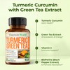 Turmeric Curcumin Supplement with Green Tea Extract (ECGC) & Vitamin