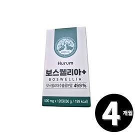 Living Factory H Partner Hurum Boswellia Plus Indian Boswellia 120 tablets, 1 unit / 휴럼 보스웰리아 플러스 인도산 보스월리아 120정, 1개