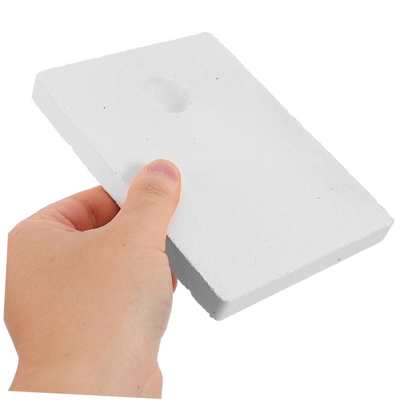 Gadpiparty Jewelry Soldering Block High Temperature Quartz Fireproof Brick for
