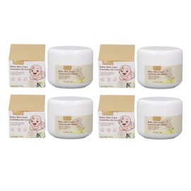 4pcs 50g Baby Skin Cream Moisturizing Baby Body Cream Gentle Skin Relief Cream for Newborn Infant Kids