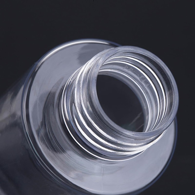 10 PCS 50ml/100ml/150ml Flat Shoulder Plastic Bottles for Toner and