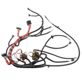 GELUOXI Engine Fuel Injector Complete Wire Harness Compatible with 1999 thru 2001 For-d Super Duty F250, F350, F450 & F550 with the 7.3L Diesel Engine