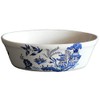crackinchina 2 x Blue Willow Pattern Design Small Oval Pie
