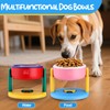 Mity rain Elevated Dog Bowls for Small & Medium Dogs,