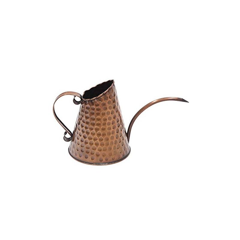 Achla Designs Dainty Hammered Copper Watering Can, 3 Pint