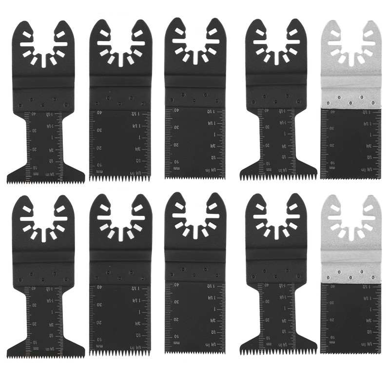 10Pcs Oscillating Multi Tool Saw Blades Cutting Tool for Bosch