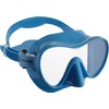 CRESSI F1 Mask Blue - Frameless Mask for Diving and