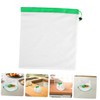 Ipetboom 10pcs Reusable Produce Bags - Mesh Drawstring Bags -