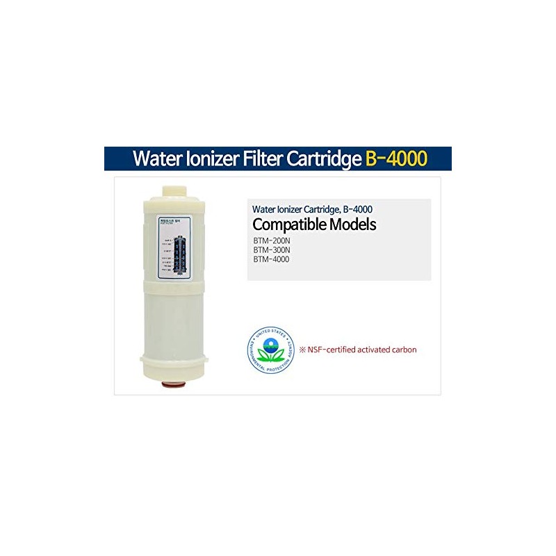 Biontech Water Ionizer Filter Set for BTM-200N, BTM-300N, BTM-4000, BTM-202L