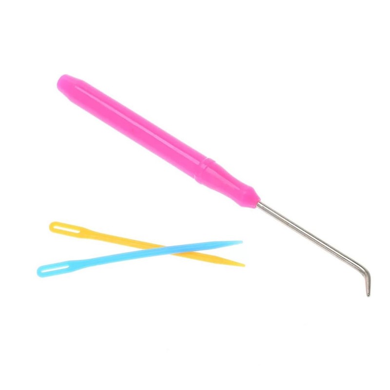 Tofficu 15pcs Knitting Loom Crochet Hooks Crochet Tools Knitting Kit