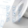 Jolux 5/6 Inch LED Can Lights Adjustable Recessed Retrofit Downlight,12W=60W,2700K