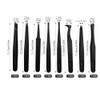8 Piece Plastic Tweezers, Antistatic Plastic Tweezers Set, Versatile and