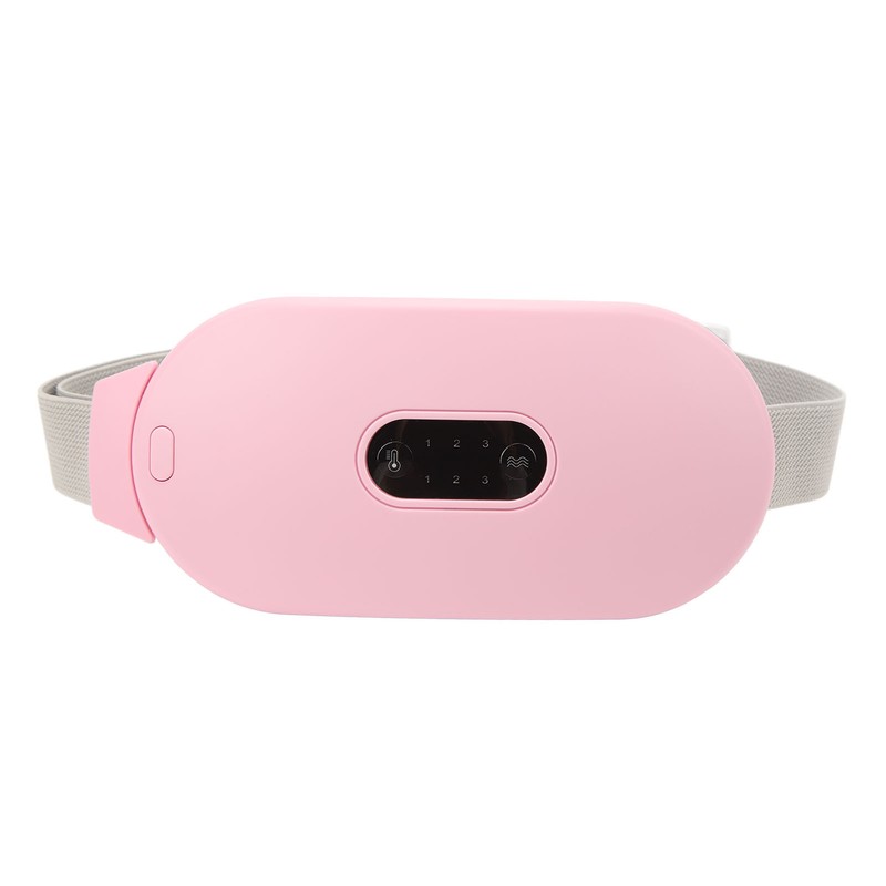 Cordless Waist Heating Belt for Cramps Hot Compress 6 Vibration
