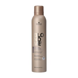 BlondMe Blonde Wonders Dry Shampoo Foam – Volumizing Shampoo for Color Treated and Natural Blondes - Strengthens Hair Bonds and Absorbs Excess Oil - All Hair Types, 300ml