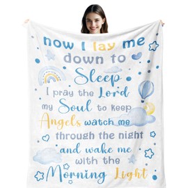 Vegas Christening Gift for Boy, Baptism Gifts for Boys, Boys Christening/Baptism Gifts, Unique Christening Gifts, Boy Christening Decorations, Christening Blanket 130X100CM