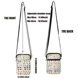 PXTIDY Wings Dragon Novel Crossbody Bag Dragon Character Lover Gift Wings Dragon Novel Party Themed Bag Darkstalker Gift