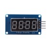 4Pcs 0.36 Inch 3.3~5.5V LED 4-Digit Adjustable Brightness Display Module