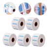 Healvian 5rolls Reusable Barber Neck Strips Stretchy Hairdressing Wrap for