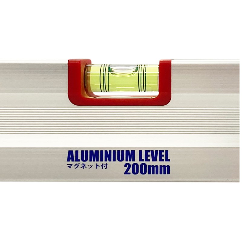 ARC アークランドサカモト アルミ水平器 200mm マグネット付 N04103