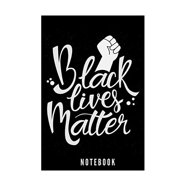Black Lives Matter Journal Notebook Souvenir Diary: I Can't Breath,