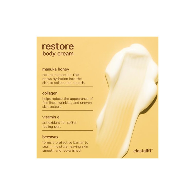 Elastalift- Crema hidratante facial y corporal con miel de manuka