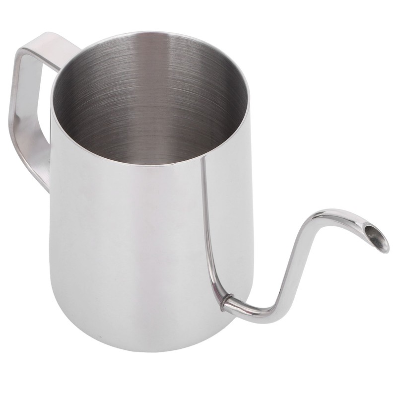 600ml Coffee Drip Kettle 304 Stainless Steel Slender Spout Thicken