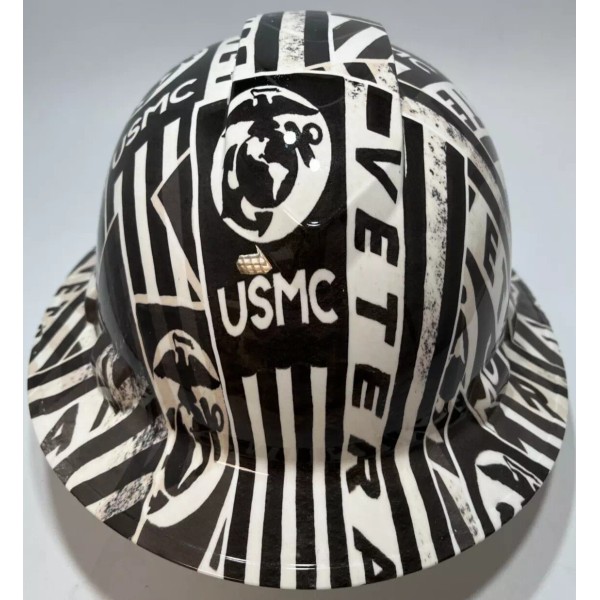 Pyramex New Full Brim Vented Hard Hat Custom Hydro Dipped