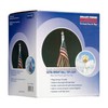 Valley Forge, Flag Pole Light, Aluminum, Hard-Wired, 8 LED Ultra