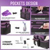 SCAVATA Compact Wearable Cleaning Caddy, Small Cleaning Caddy Supplies Organizer