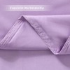 Envelope Closure Pillow Cases 2 Pack Microfiber Light Purple Pillows