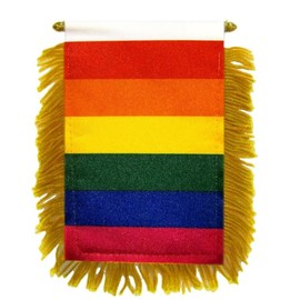 Rainbow Mini Banner - 1 dozen pack