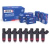 MOCA FJ482 8PCS Fuel Injectors Compatible with 2004-2009 for Dodge