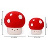 9 Inch Mushroom Plush Pillow, Cute Stuffed Animal Toy, Room