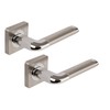 Excel Architectural DH3670-SQ Argo Passage Door Handles on Square Rose,