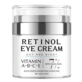 Retinol Eye Cream For Dark Circles & Puffiness, Under Eye Cream, Eye Bags Treatment for Men & Women, Eye Bag Remover Wrinkle Filler