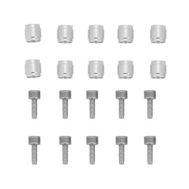 VGEBY1 Bicycle Olive Insert, Set of 10 Disc Brake Olive Insert Hydraulic Disc Brake Hose Olive Connector Insert Replacement