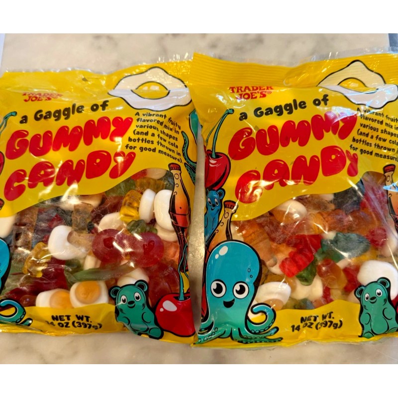 Trader Joe's 2 Pack Trader Joe's A Gaggle of Gummy
