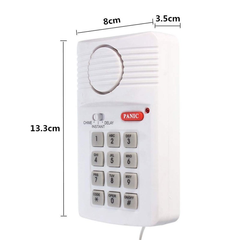 H-COME Wireless Home Security Burglar Alarm Garage Shed Caravan Defender