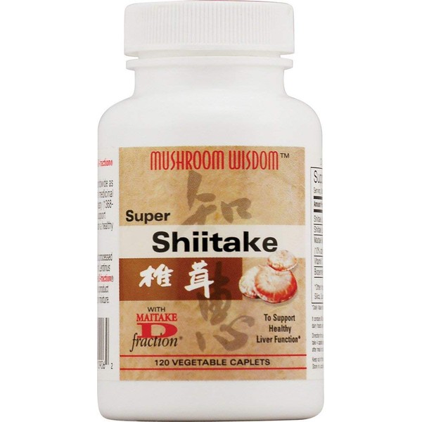 Super Shiitake 550 mg 120 tabs by Maitake Products