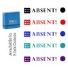 Printtoo Teacher's Stamp Absent! Self-Inking Stamp Rubber Stamp Teacher Grading