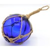 Fischer Balls Glass & Rope/Sisal Twine – Blue