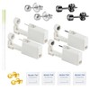 Self Ear Piercing Kits - 18pcs/Set Painless Disposable Sterile Gun