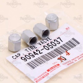 Toyota Genuine LEXUS GS450h IS350 LS460L Tire Valve Stem Cap Aluminum 9094205037 - 4pc