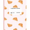 Parisian Delight Coquette Croissant Pattern | Composition notebook | College