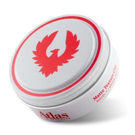 Atlas Matte Texture Clay 2.4 Ounce is a No Shine, Ultra Lightweight, Medium to Firm Hold, Thickening, Texturizing, Separating, Hair Styling and Grooming Product for Men and Women